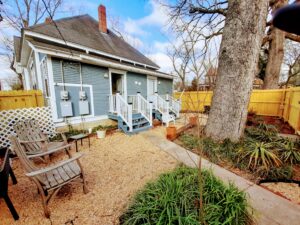 Shared back yard