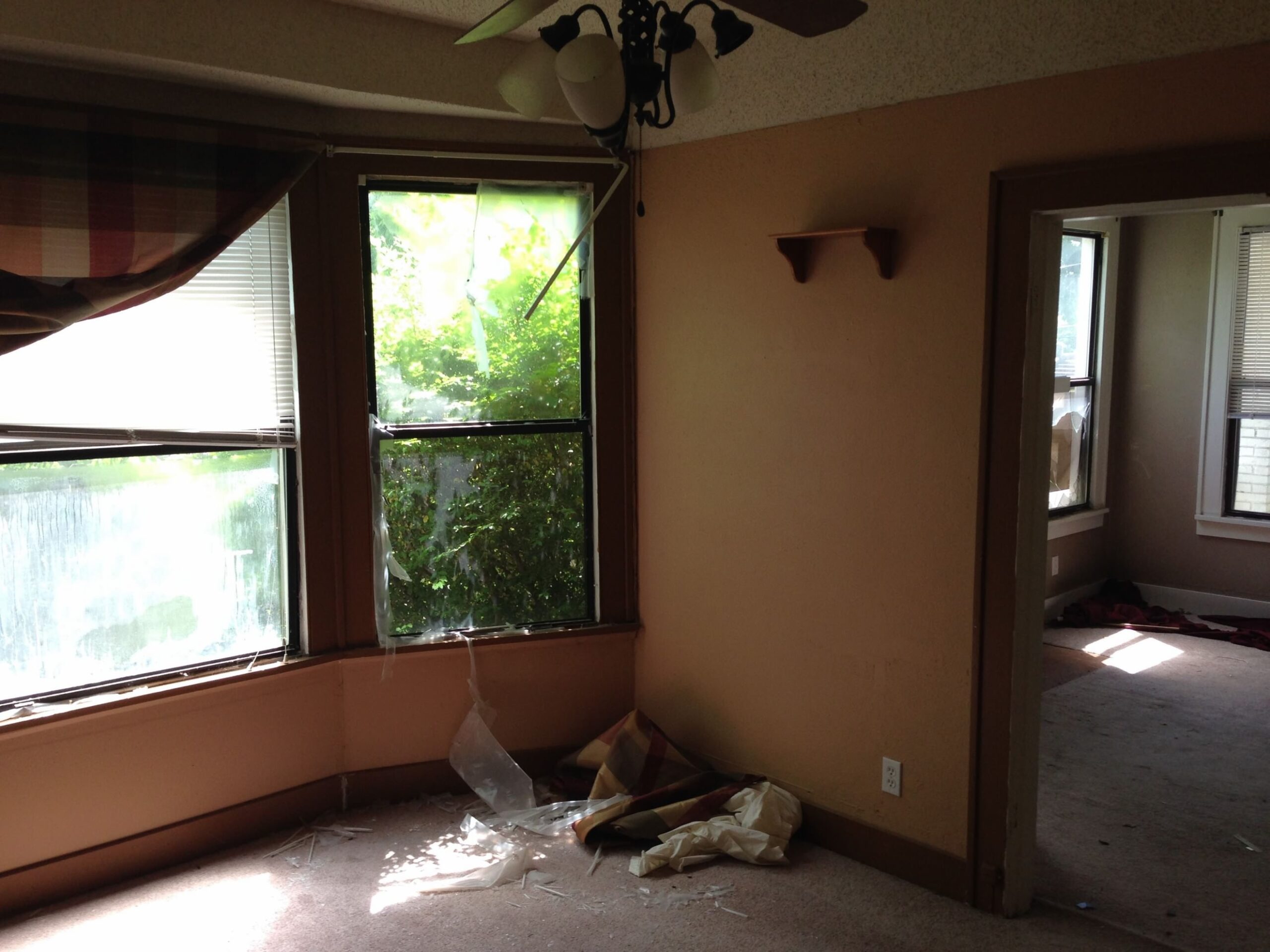 Dining room before